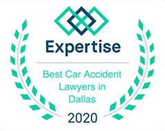 Expertise Best Car Accident Lawyers in Dallas 2020 Badge