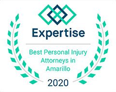 Expertise Best Personal Injury Attorneys in Amarillo 2020 Badge