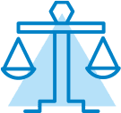 graphic of a scale