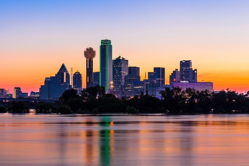 dallas texas skyline