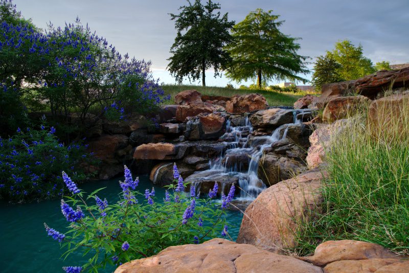 A beautiful park in Fiasco, Texas